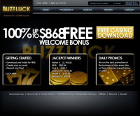 Sign up at BuzzLuck Casino