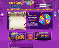 Sign up at Cheers Bingo