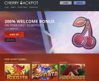 Sign up at Cherry Jackpot Casino