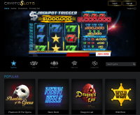 Sign up at CryptoSlots Casino