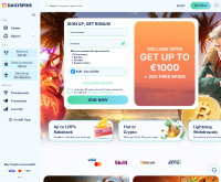 Sign up at Dailyspins Casino