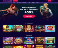 Sign up at Divas Luck Casino