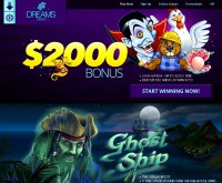 Sign up at Dreams Casino