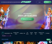 Sign up at Dynabet Casino