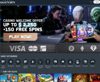 Sign up at Galactic Bets Casino