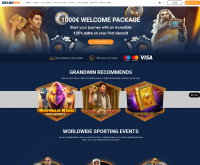 Sign up at Grandwin Casino