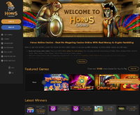 Sign up at Horus Casino