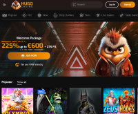 Sign up at Hugo Casino