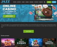 Sign up at JazzSports Casino