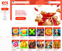 Sign up at Koi Casino