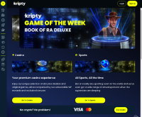 Sign up at Kripty Casino
