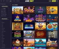 Sign up at Livebet Casino