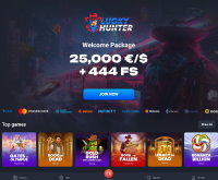 Sign up at Lucky Hunter Casino