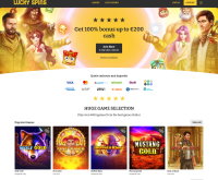 Sign up at Lucky Spins Casino