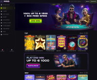 Sign up at MadCasino