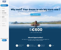 Sign up at Paradise Play Casino