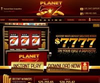 Sign up at Planet 7 Casino