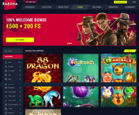 Sign up at Rabona Casino