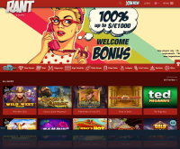 Sign up at Rant Casino