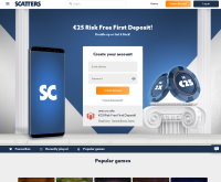 Sign up at Scatters Casino