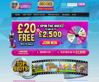 Sign up at Showreel Bingo