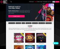 Sign up at Sports and Casino