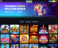 Sign up at Stupid Casino