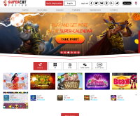Sign up at SuperCat Casino