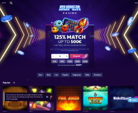 Sign up at Super Kasino