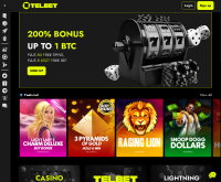 Sign up at Telbet Casino