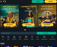 Sign up at TombRiches Casino